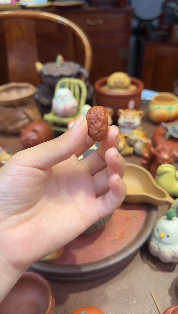 紫砂茶宠紫砂红枣