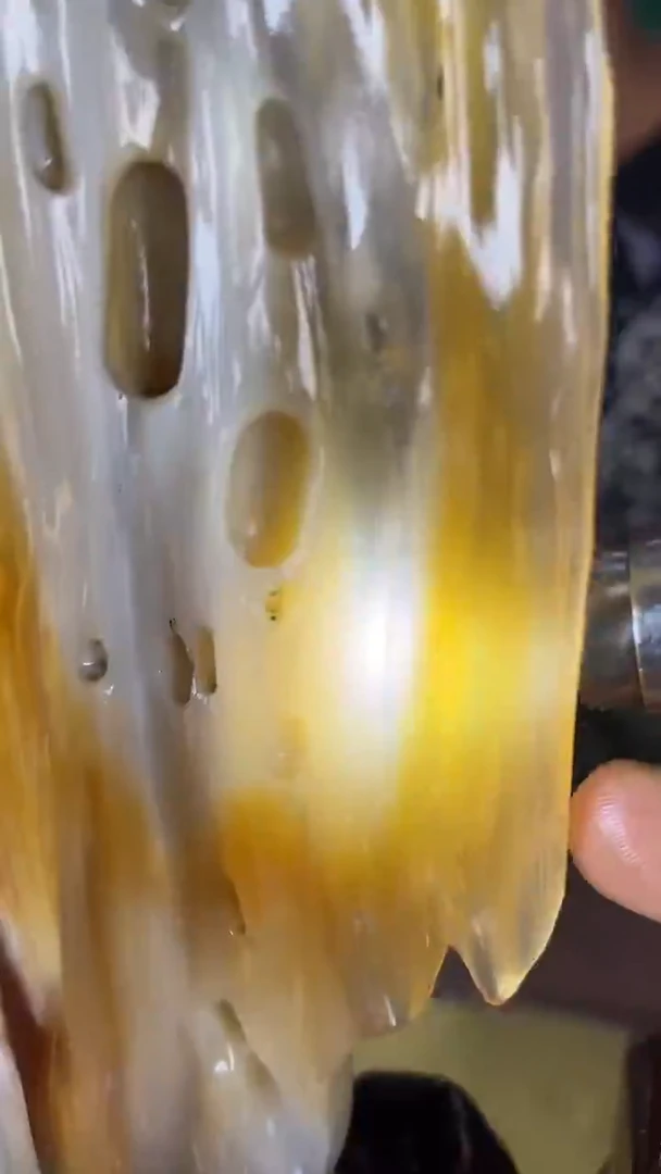 缅甸天然树化玉摆件