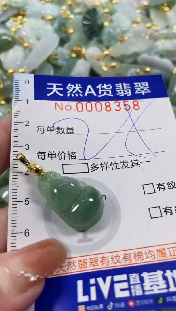 颈饰未镶嵌翡翠天然A货翡翠
