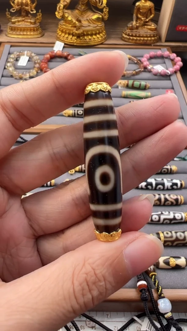 【闪购商品】玛瑙挂件18K金镶嵌吊坠