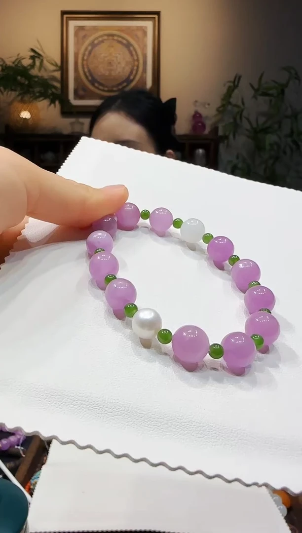 未镶嵌锂辉石手链手链