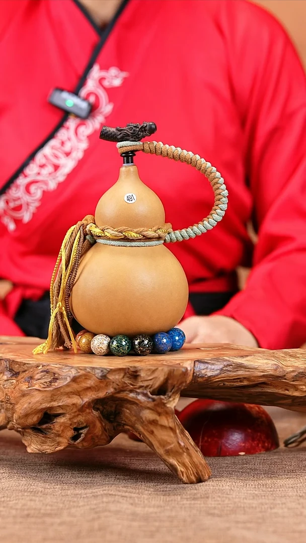 【闪购商品】491—光岳葫天然大漆酒葫芦不含漆珠