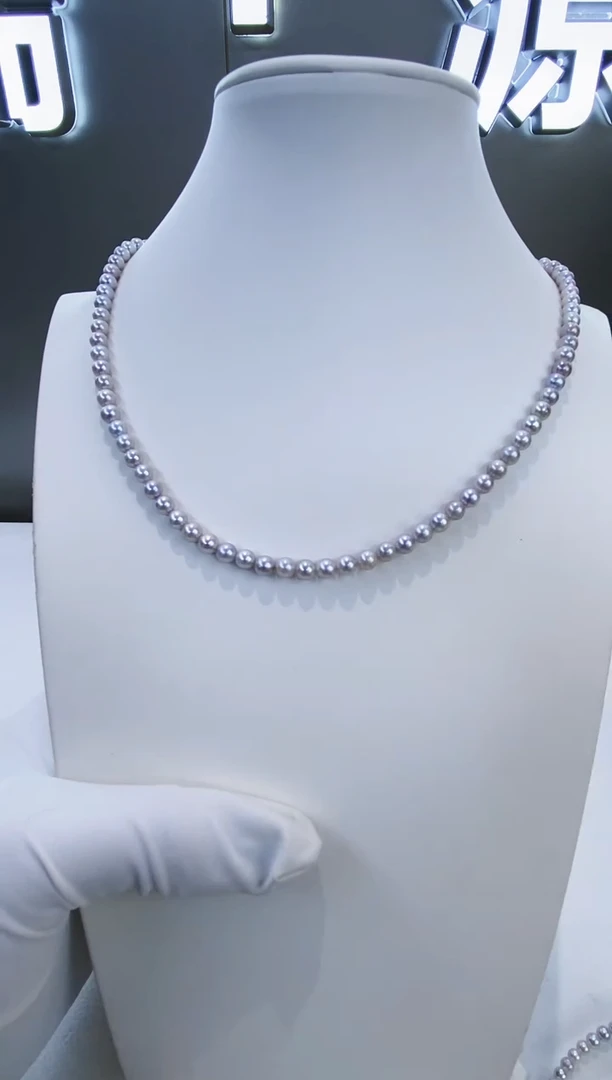 项链未镶嵌海水珍珠Y海水项链4-5