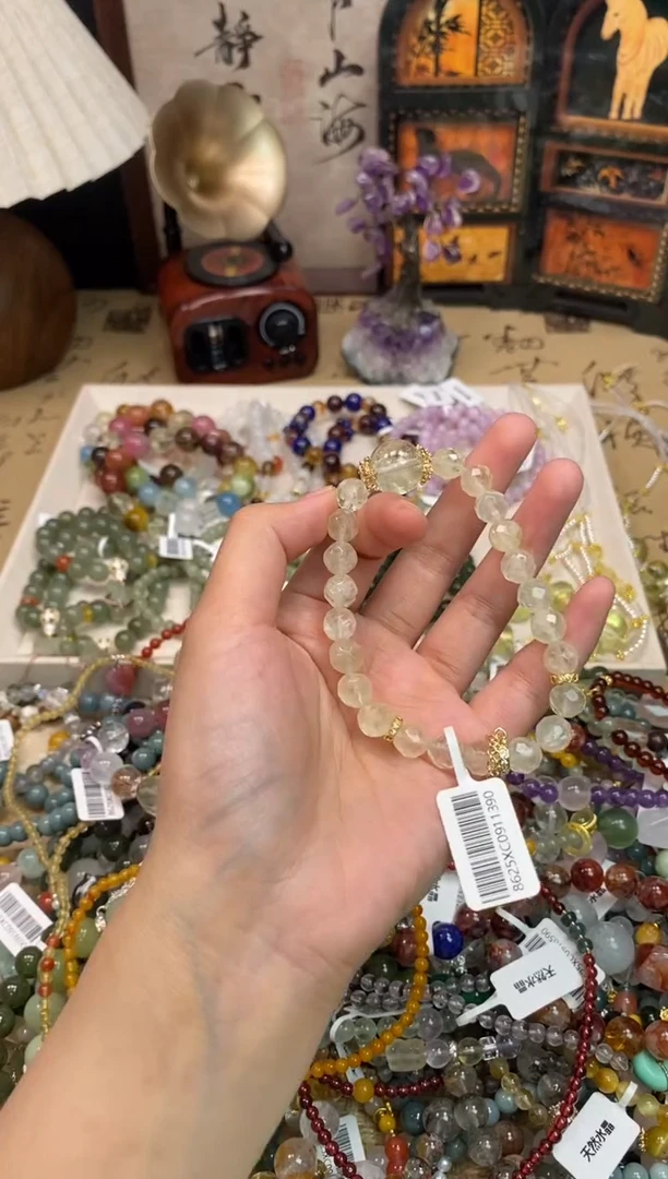 未镶嵌手链黄晶402