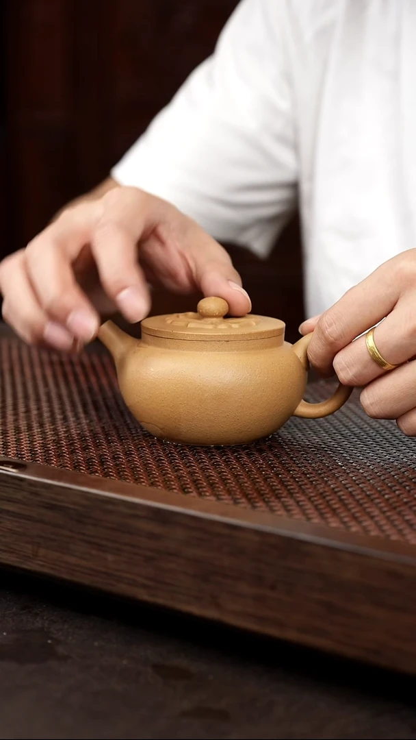 茶壶紫砂2-2平盖如意【带矿标证书】