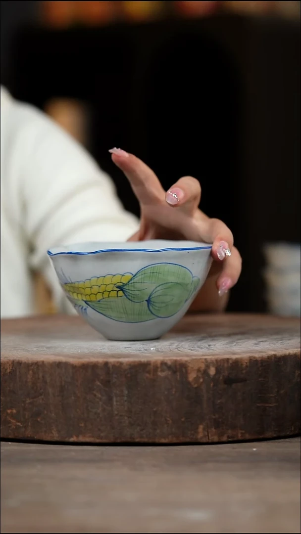 瓷片景德镇高温釉下彩（食品级）