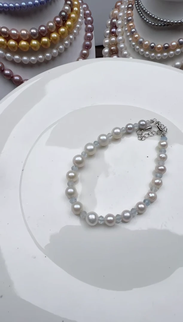 【闪购商品】淡水珍珠颈饰未镶嵌1