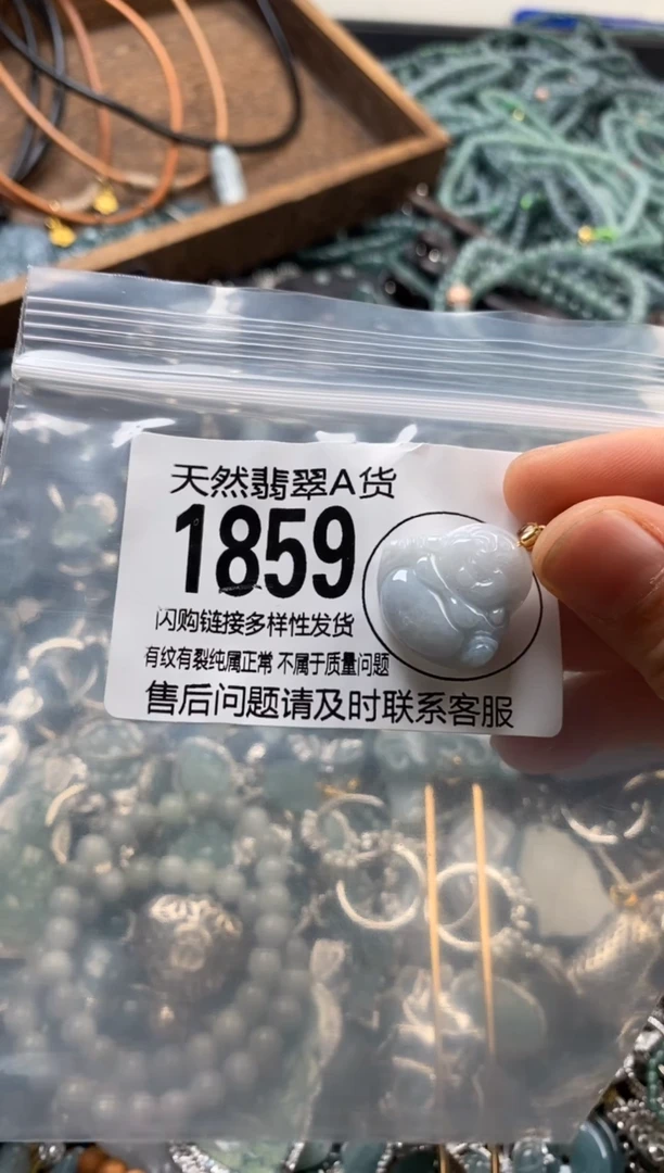 翡翠未镶嵌颈饰翡翠1859