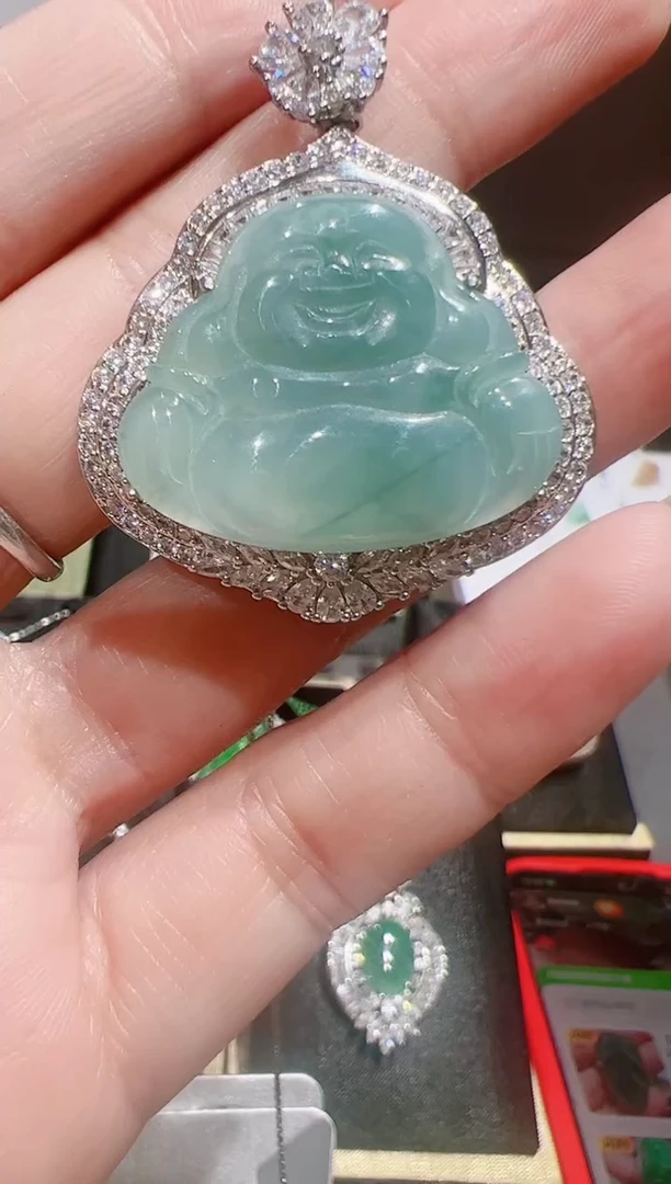 【闪购商品】翡翠颈饰未镶嵌202521983