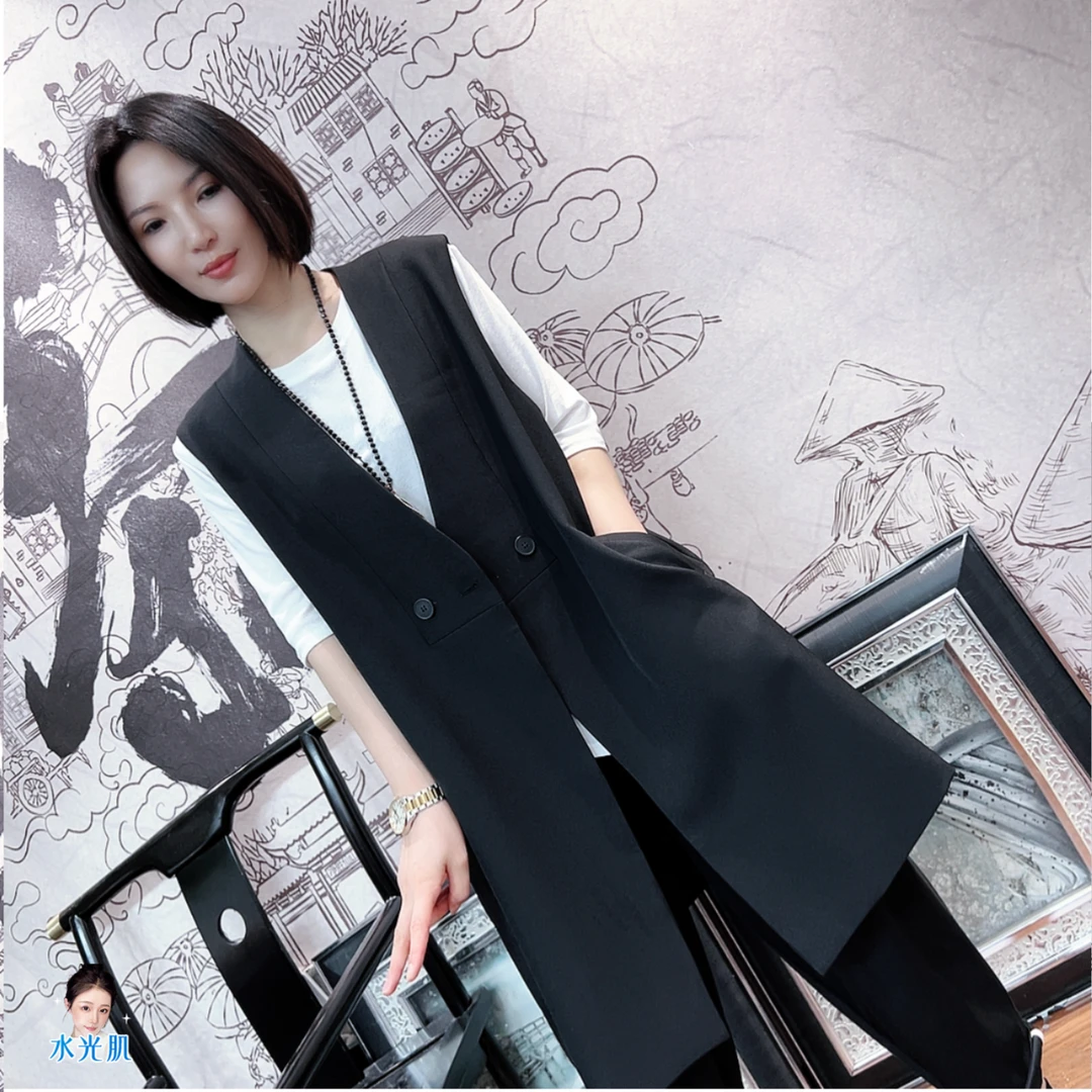 【麦子】专柜定制设计高品欧版马甲 1116