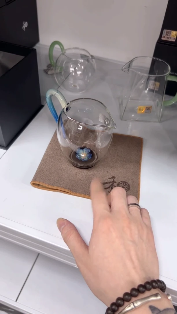 又**贾 【禾器】菡韵怡然茶海青 送禾器随机茶巾一份