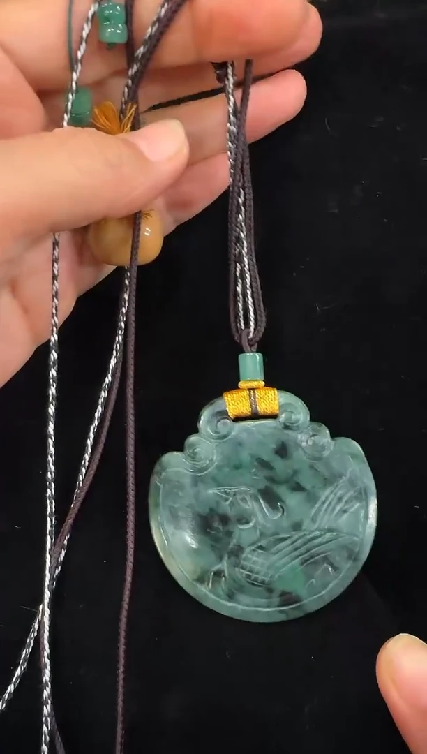 颈饰未镶嵌翡翠国风