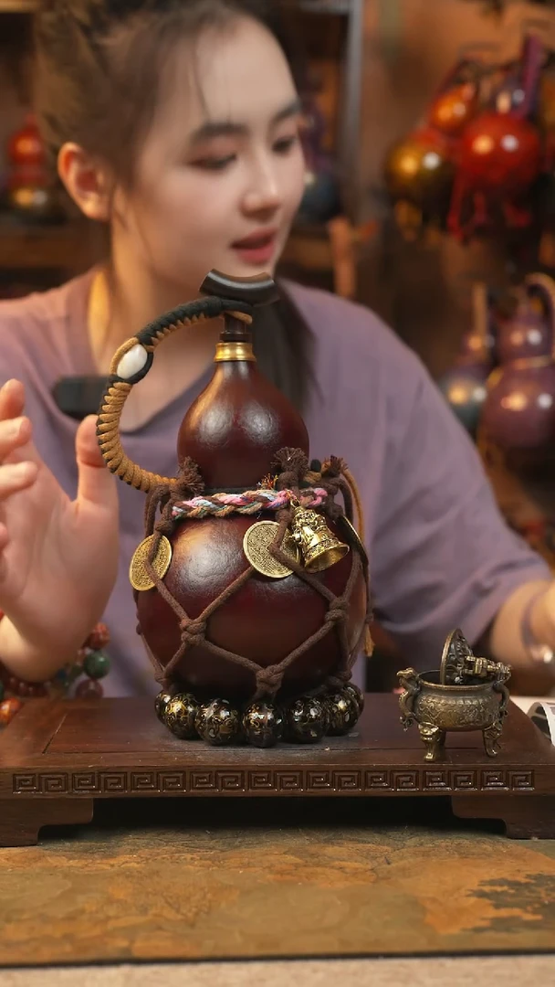 373大漆一物一拍记葫堂出品【不带手串】