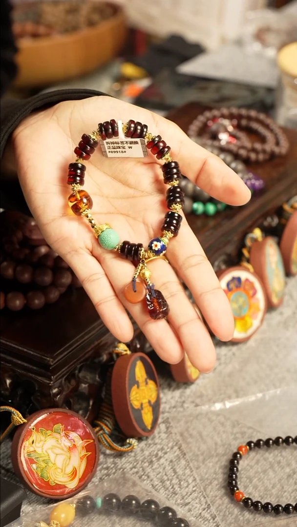 手链琥珀未镶嵌翳珀隔片手串