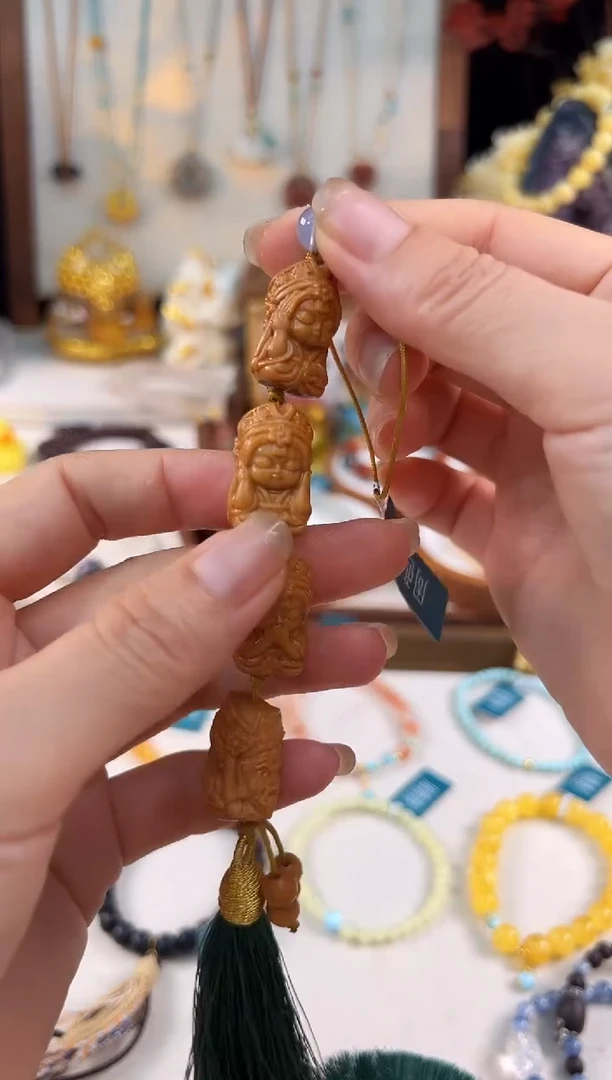 檀香木无事牌@@F073R018756-1