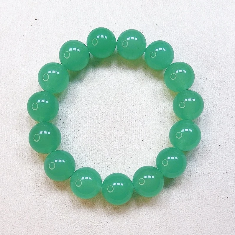 精挑1.4晴底果绿手串手链
