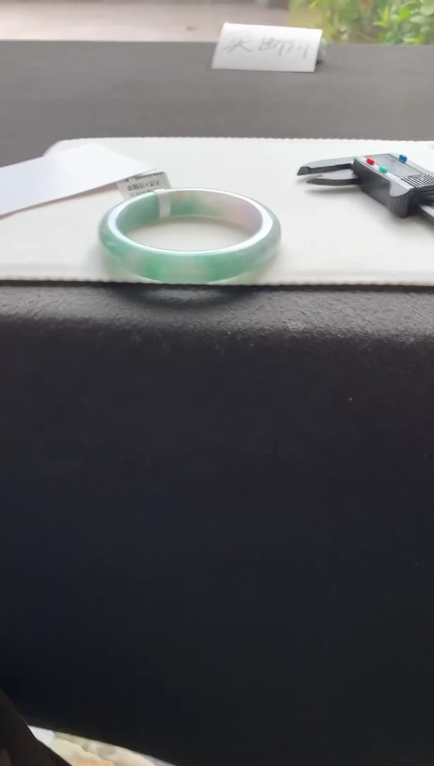 未镶嵌手镯翡翠58.3正圈买断Y4470