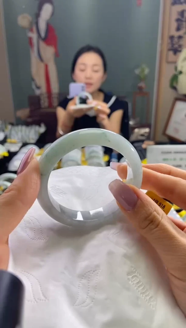 未镶嵌手镯翡翠51.9圈口t