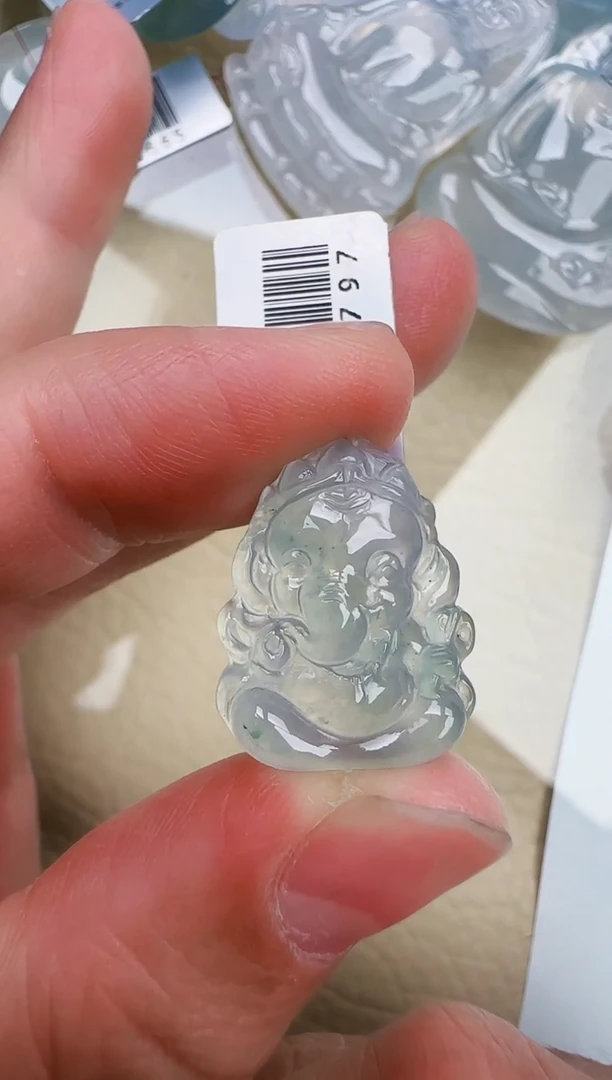 翡翠未镶嵌颈饰缅甸翡翠a货