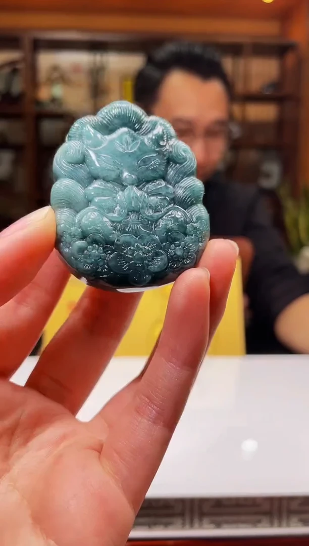 吊坠(不含链)未镶嵌翡翠H-QJMM121205