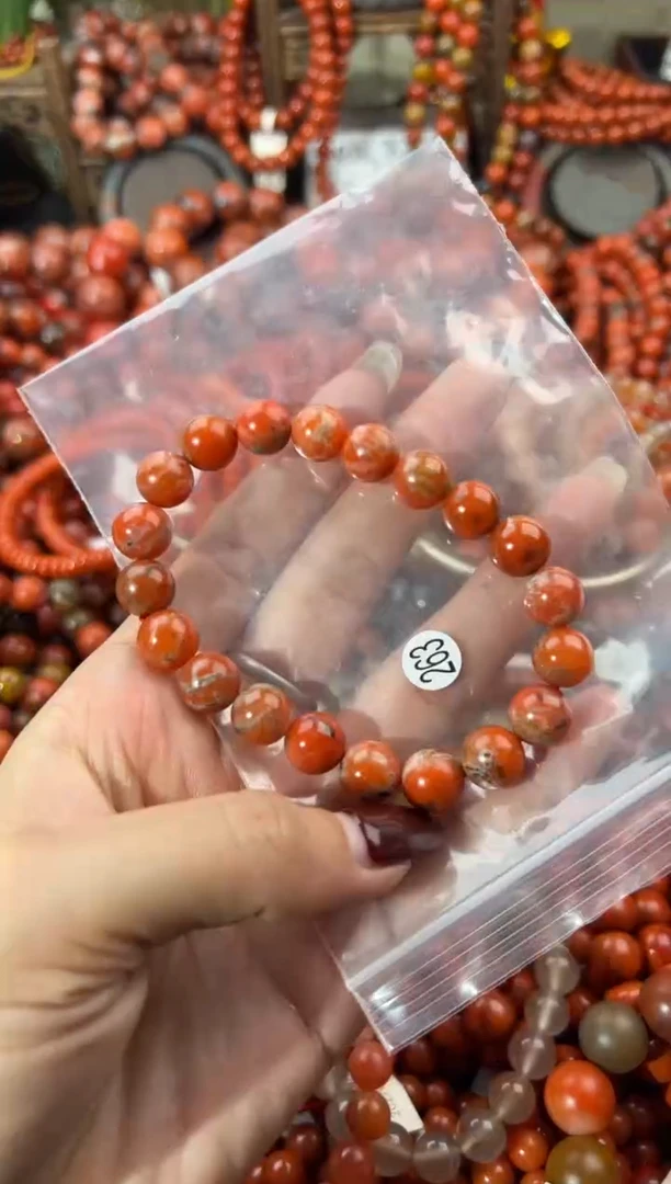 未镶嵌手串南红玛瑙8+