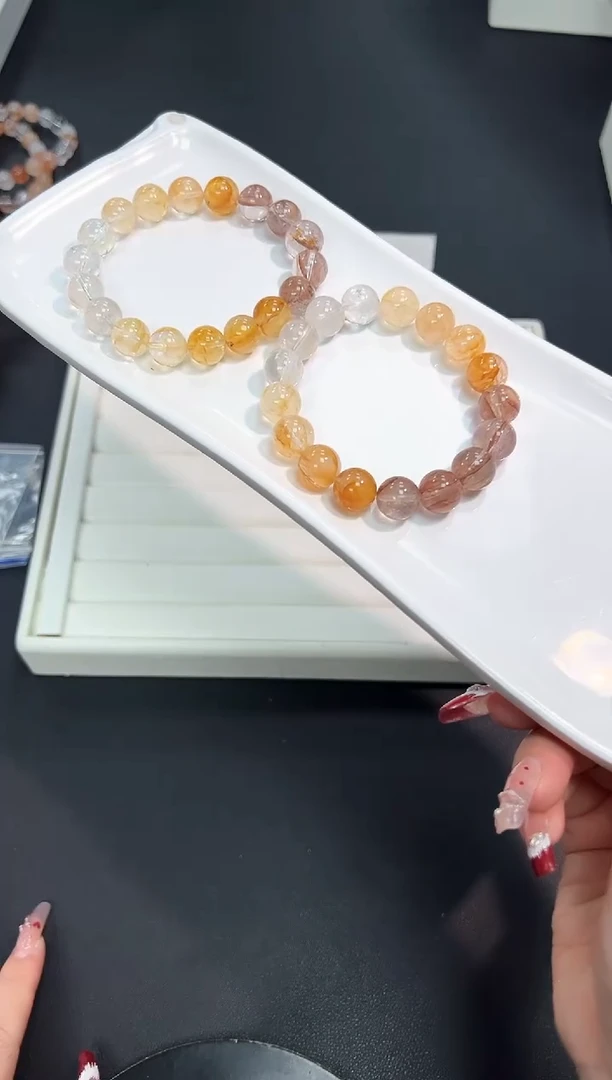 【闪购商品】水晶手串未镶嵌92C多样性发其一/1条默认微瑕