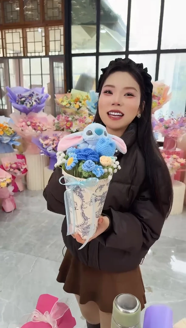 非遗手工定制花束，孤品清仓！