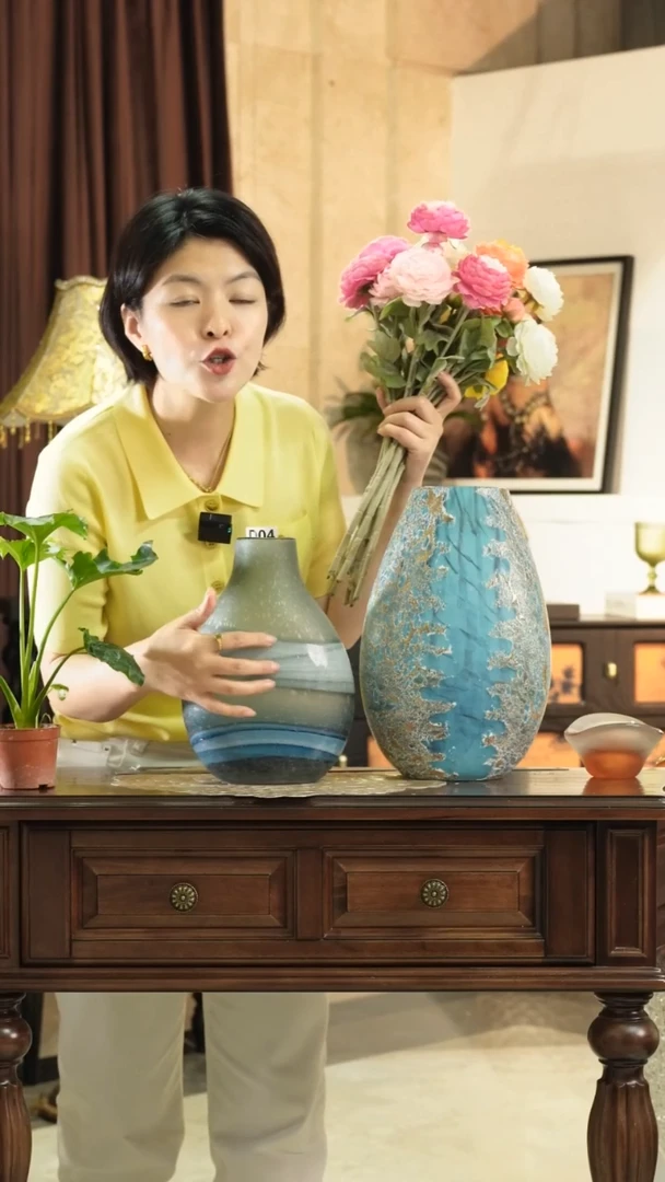 琉璃手工艺品磨刻D04