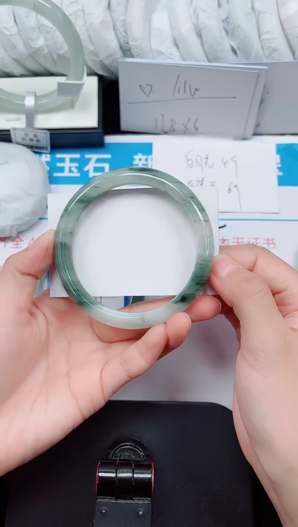 未镶嵌手镯石英质玉123-62/63