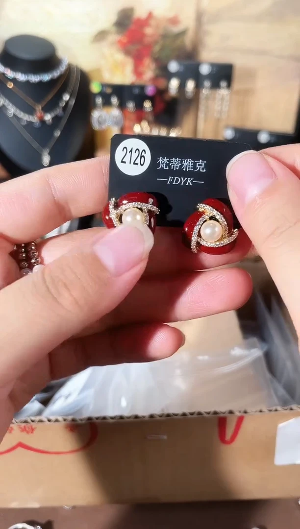 合金925银锆石梵2126