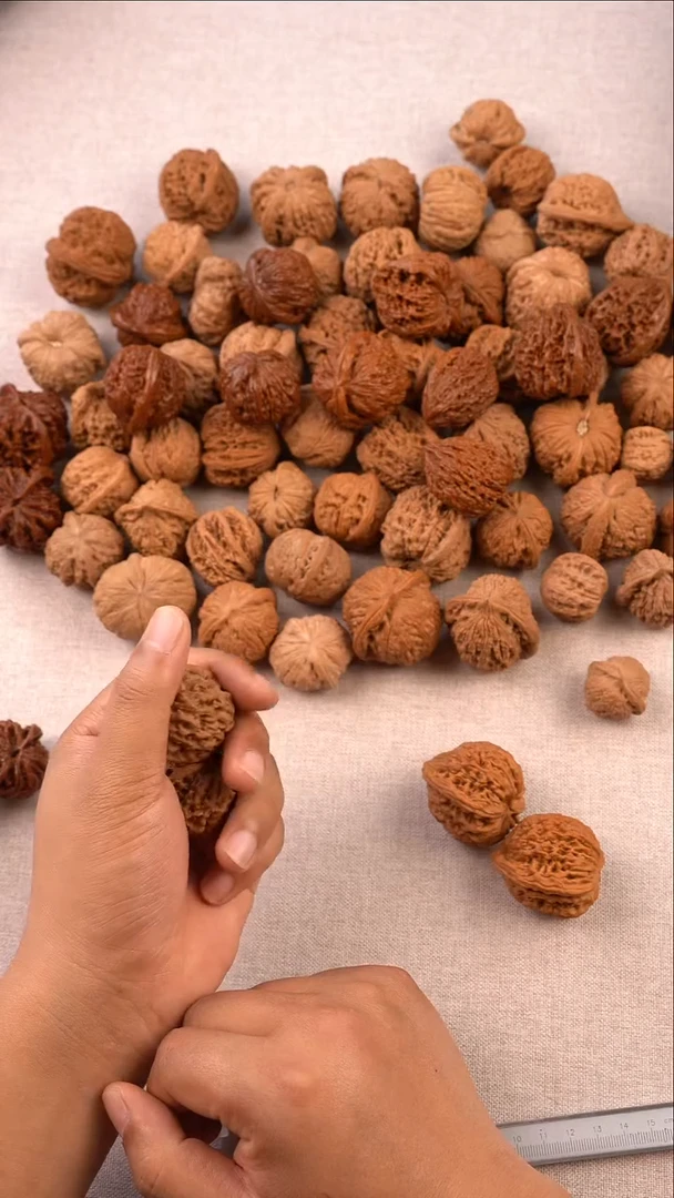 把件文玩核桃黑*35秦闷