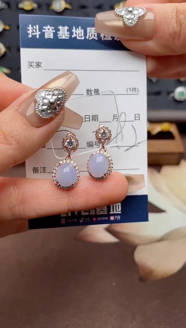 银S925镶嵌戒指翡翠.