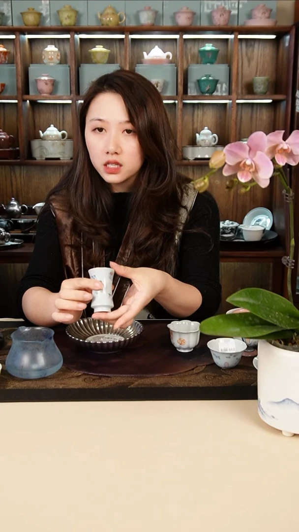 南泥善物老虎闻香杯