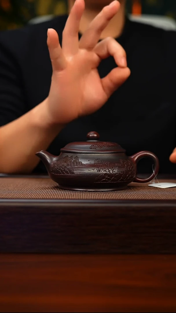 茶壶紫砂原矿紫砂手工茶壶