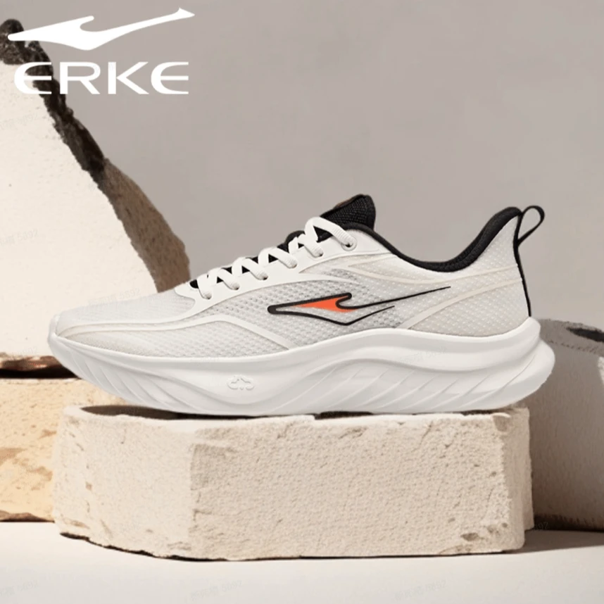 凌风V2丨鸿星尔克男女运动新款慢跑休闲软底透气减震网面轻便跑鞋