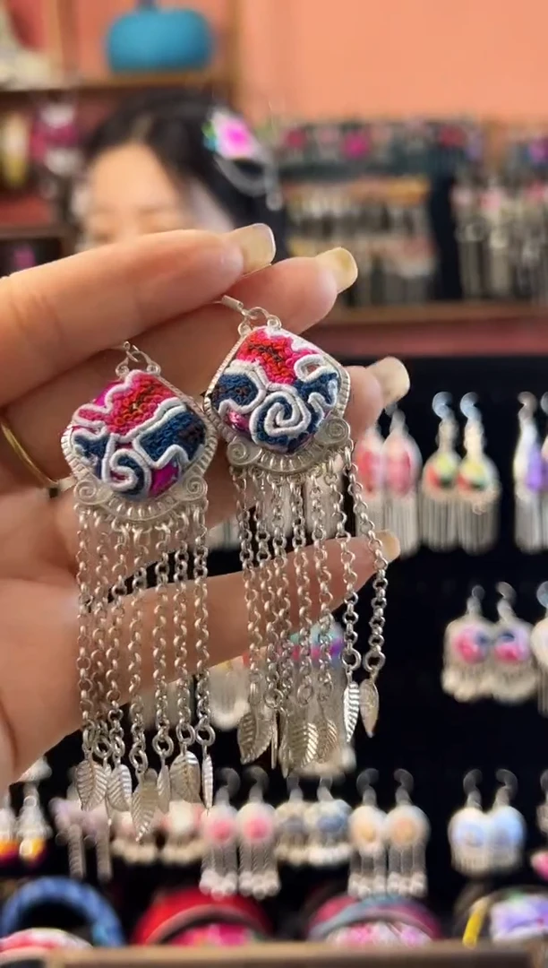 织绣艺枝独绣老绣饰品303