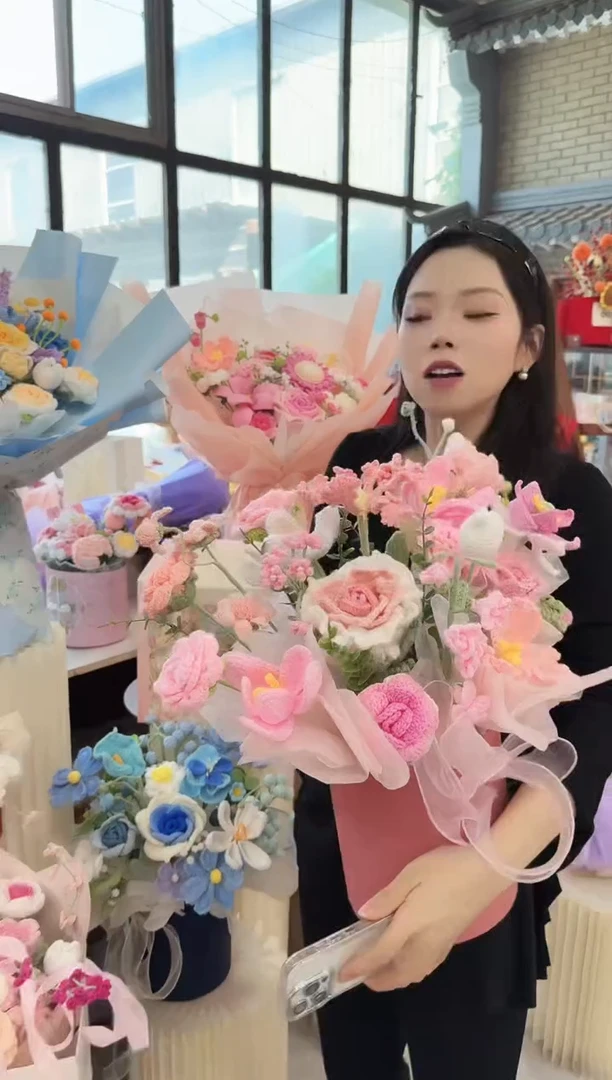 非遗手工定制花束，孤品清仓！！