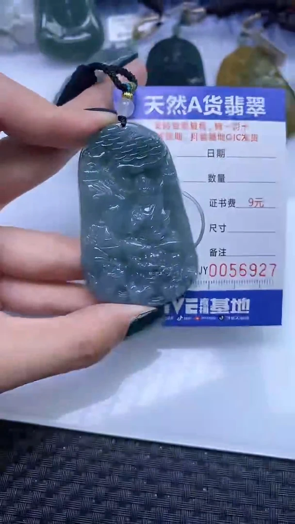 【闪购商品】翡翠颈饰未镶嵌A货翡翠6927