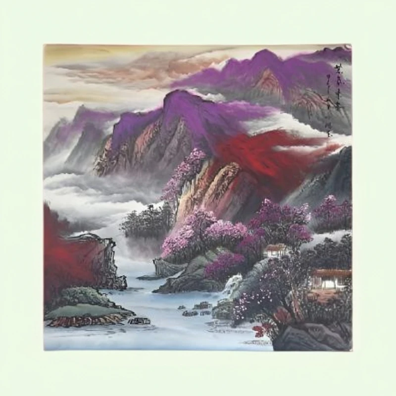 紫气东来 卢永胜老师作品