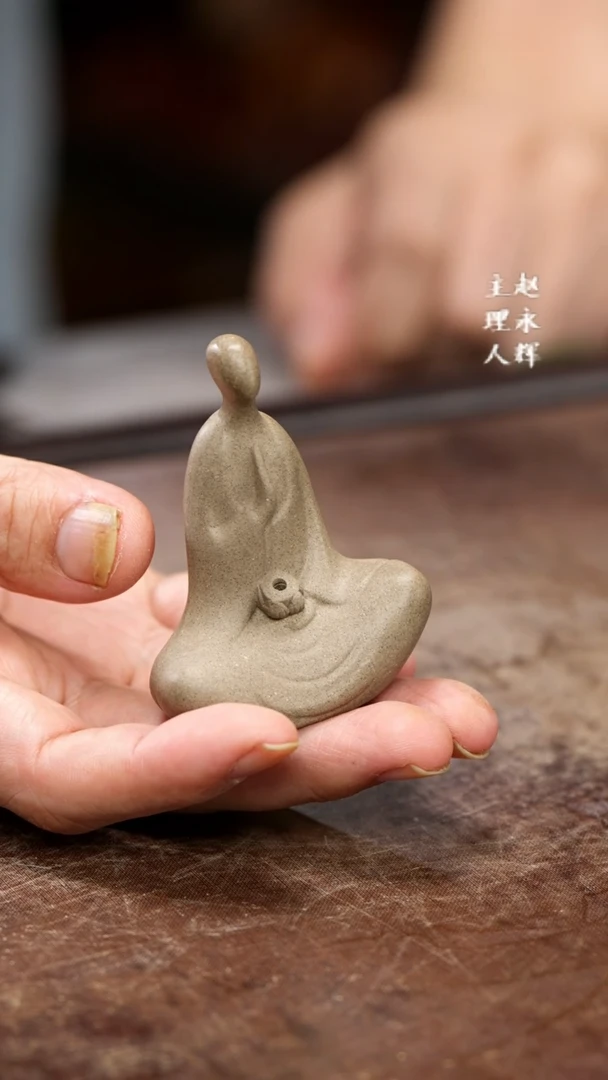 紫砂茶宠无相佛，。，