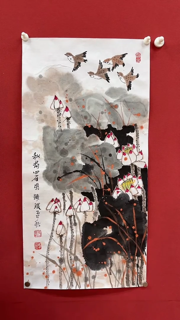 国画手绘原稿-张思俭-国画-2平尺