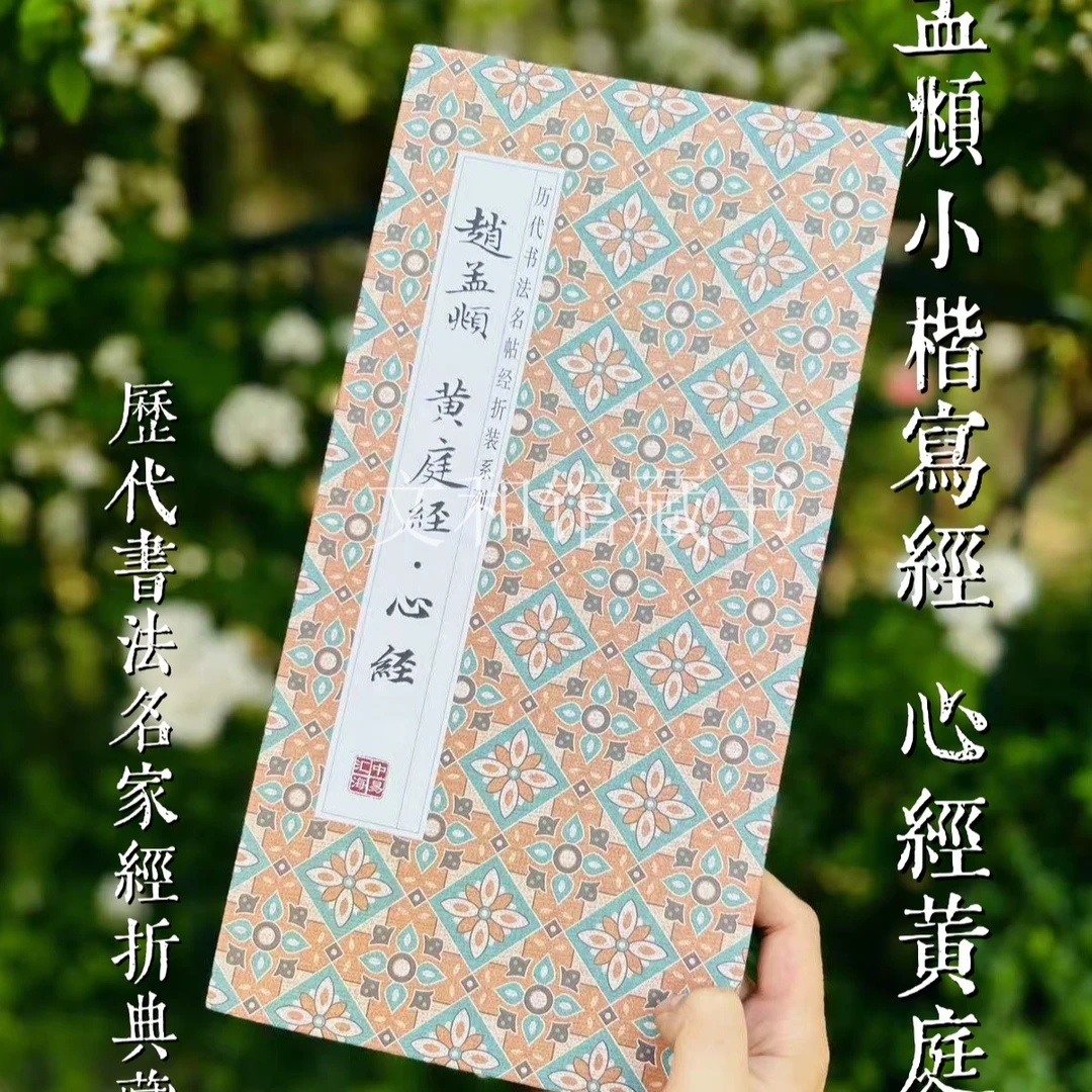 赵孟頫黄庭经心经 折页书籍