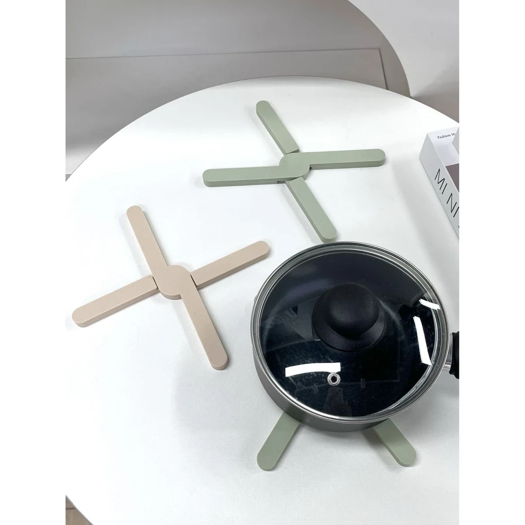 家用厨房硅胶防热垫一个不挑色