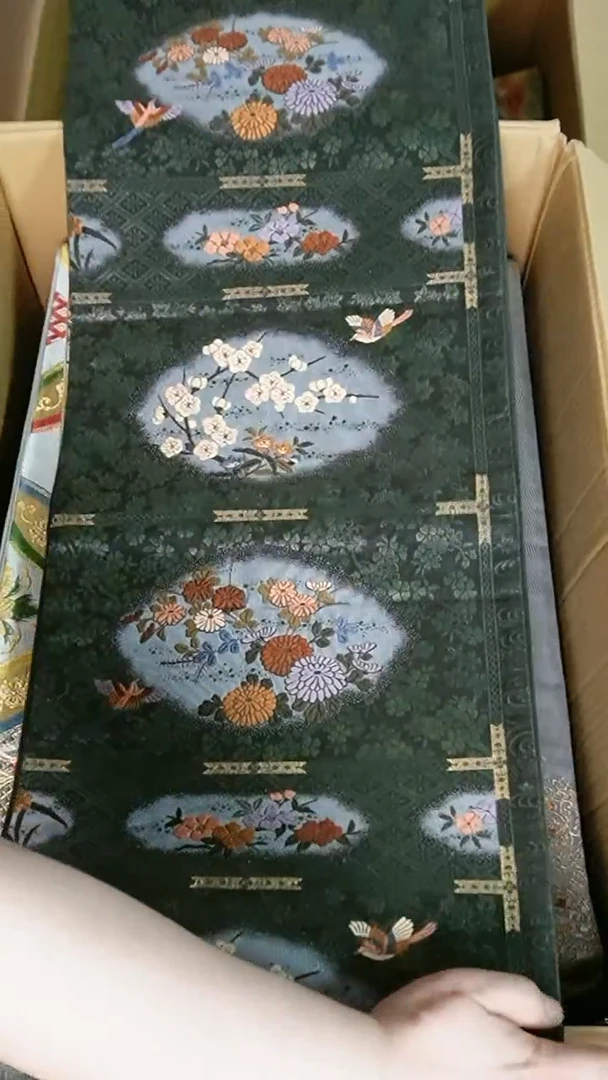 织绣织锦165六通花鸟