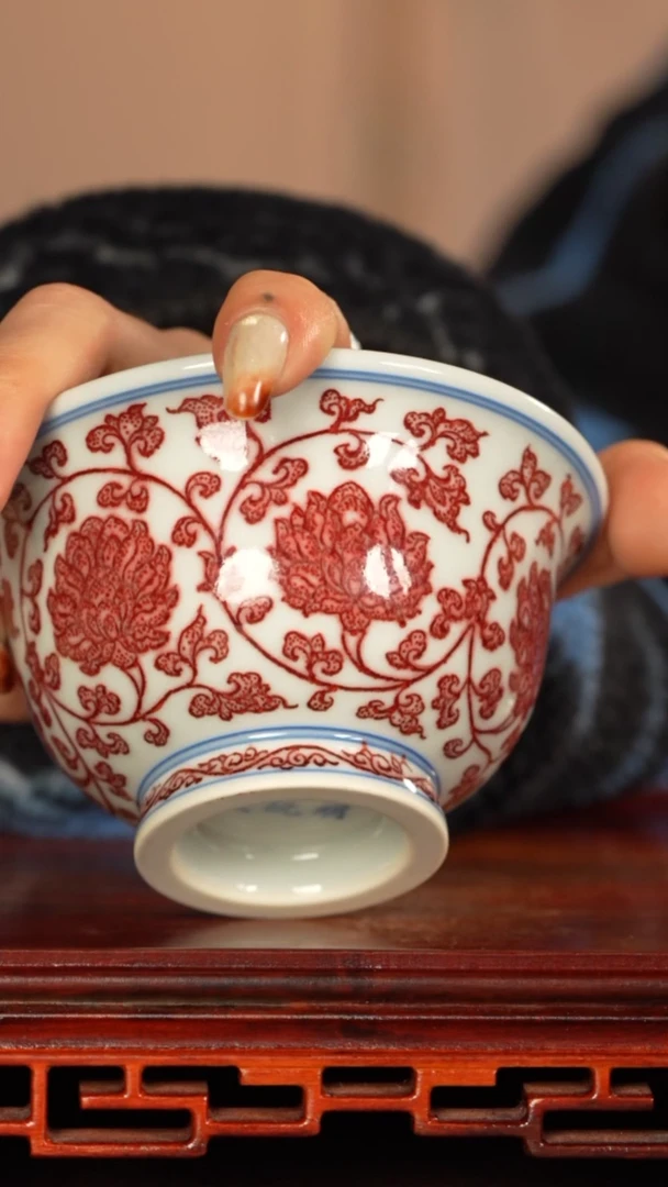 【闪购商品】杯子永明尚玩景德镇手工手绘陶瓷