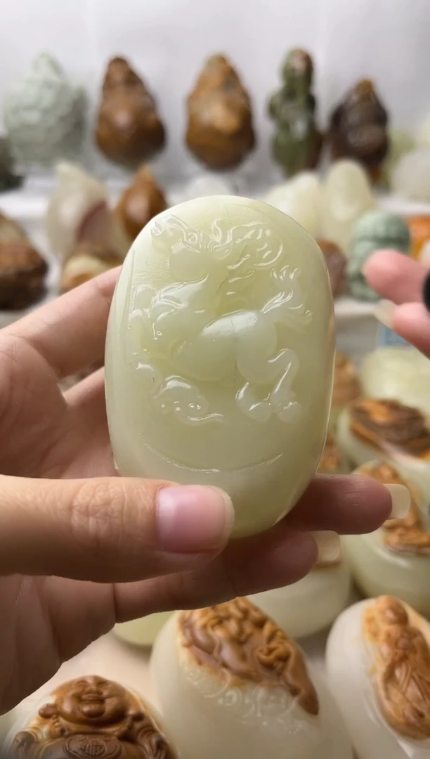 石材古青石棉纹正常不退换马微瑕