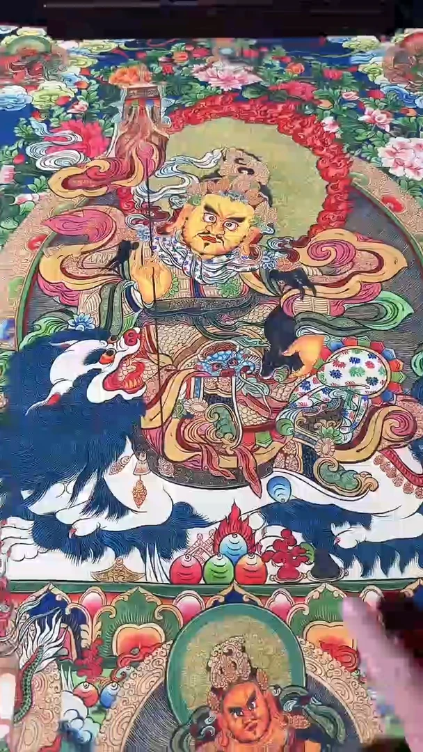 卷轴画藏式珍藏彩绘艺术馆141