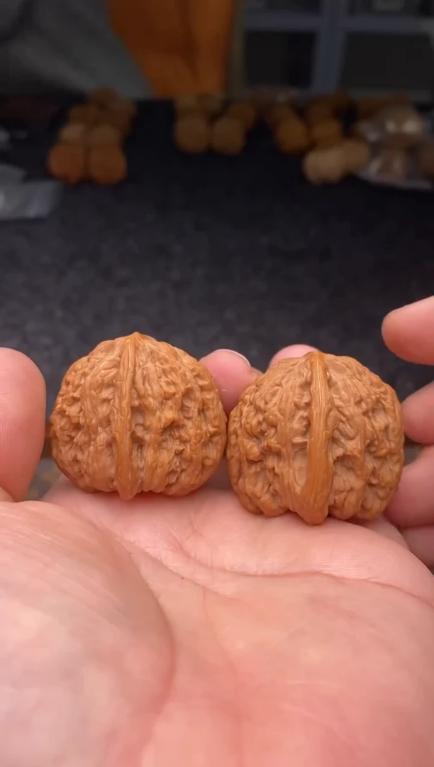 把件文玩核桃B52号38尺密纹