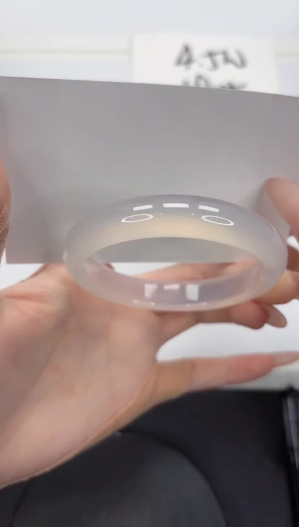 【闪购商品】石英质玉手镯未镶嵌A127-55.6