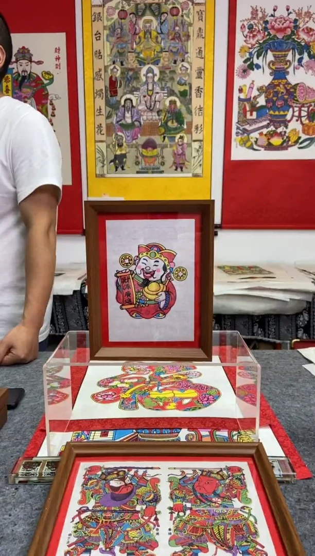 财源广进摆台手工制作精品